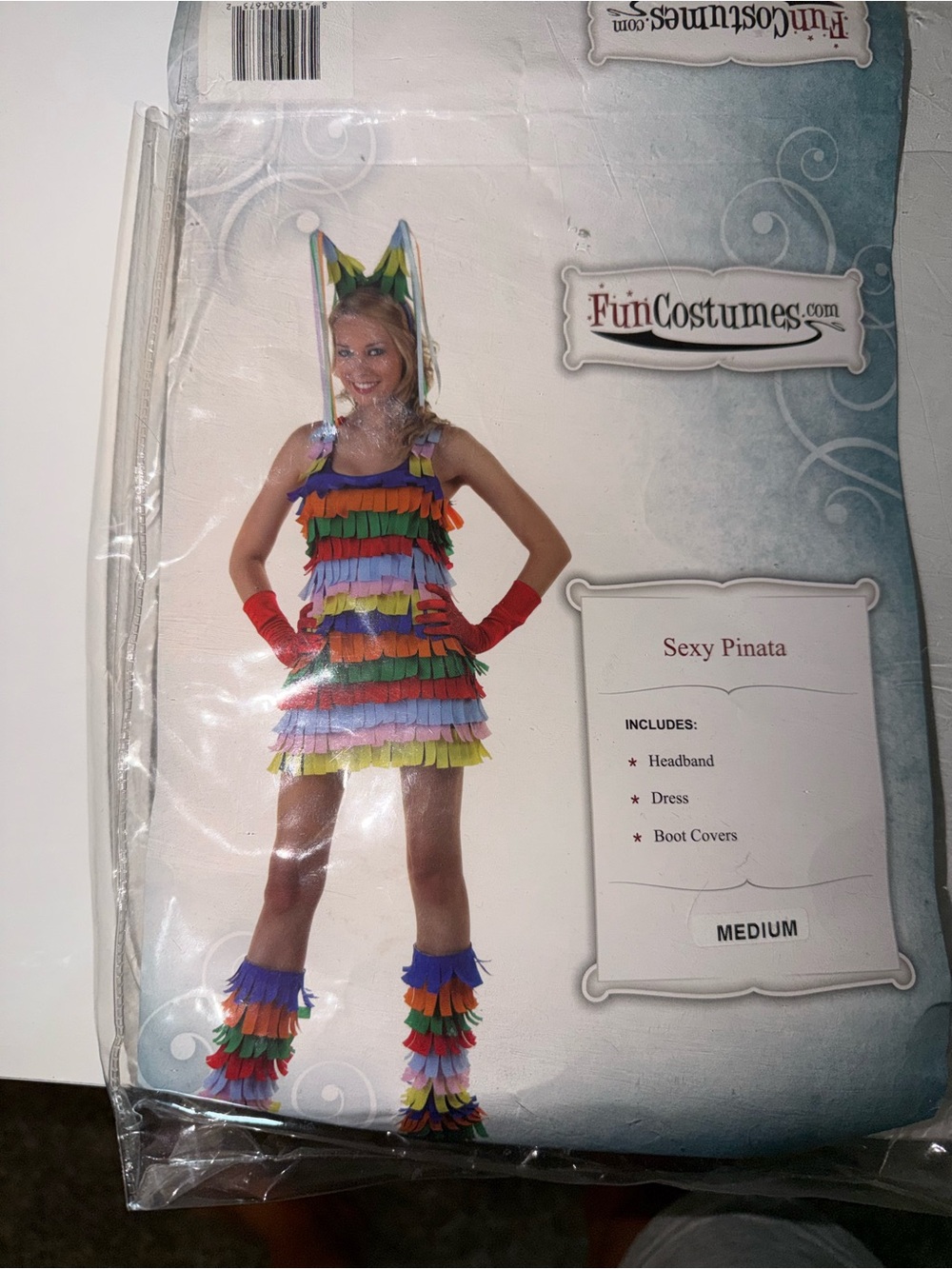 FunCostumes Women’s Sexy Piñata Costume - Multicolor